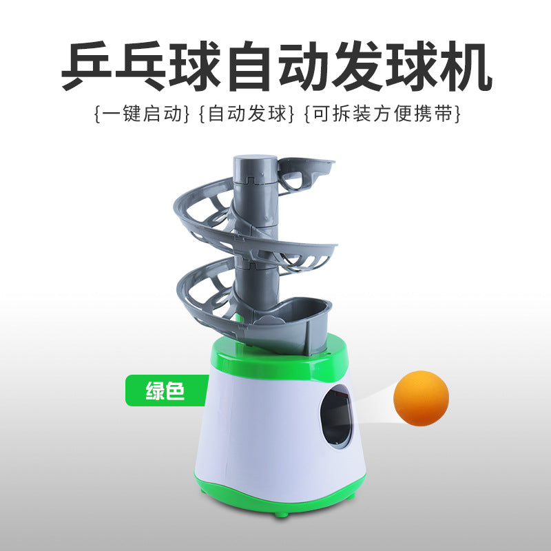Automatic Table Tennis Ball Machine for Kids