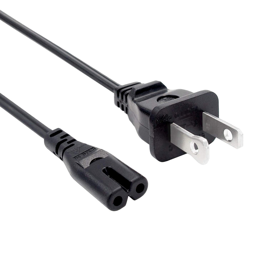 Power Cord Replacement for HP Tango X Smart Home Printer 2 Prong 8Ft Power Cord AC Cable